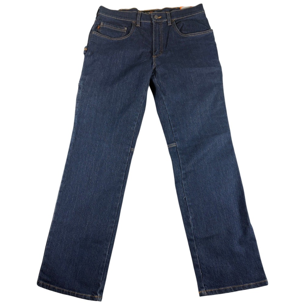 Timberland PRO Flex Carpenter Jeans Men's 36x34 Blue Straight Fit Workwear NEW‎
